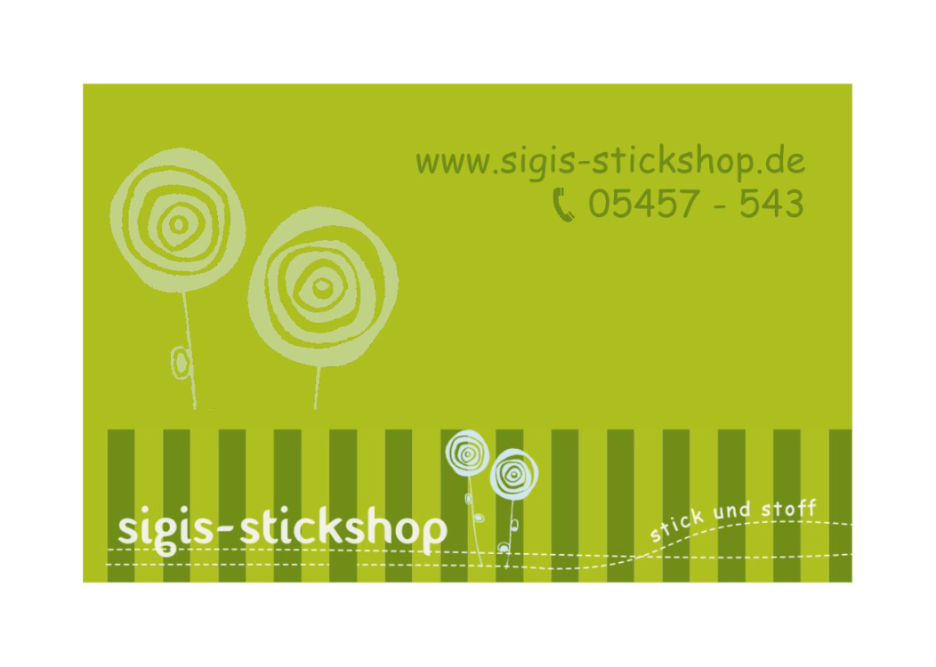 Sigis Stickshop title image