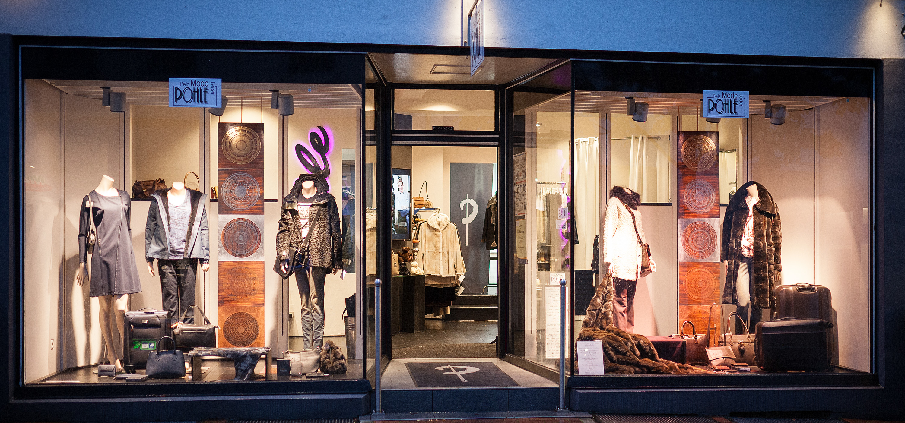 Pelz-Mode-Leder Pohle