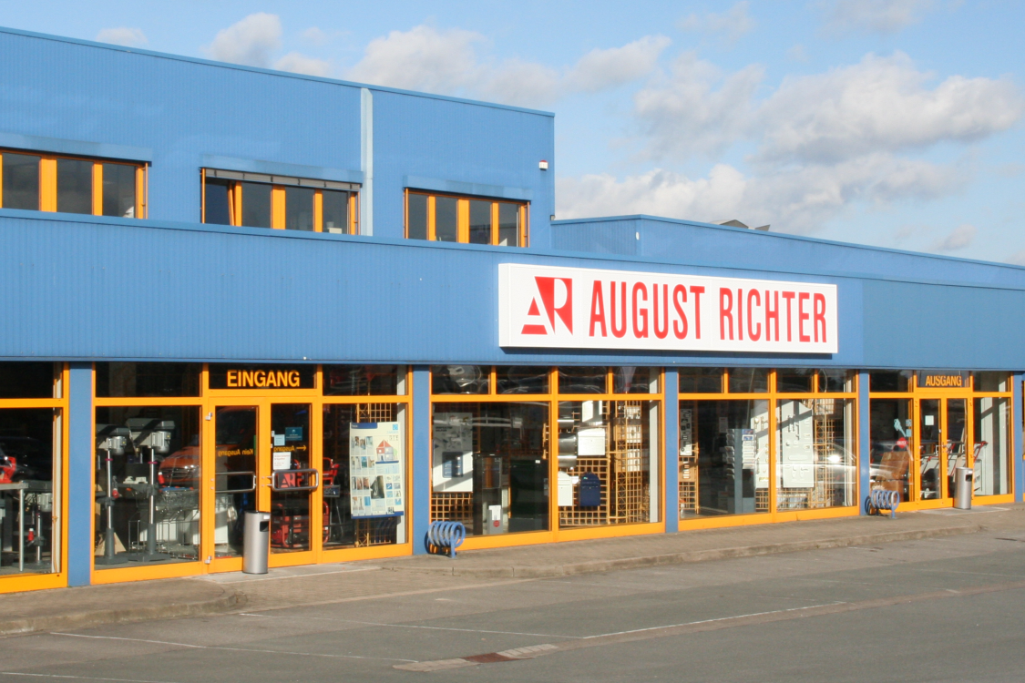 August Richter Eisen-Röhren-Eisenwaren Großhandlung title image