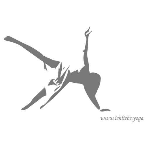 Ich liebe Yoga logo