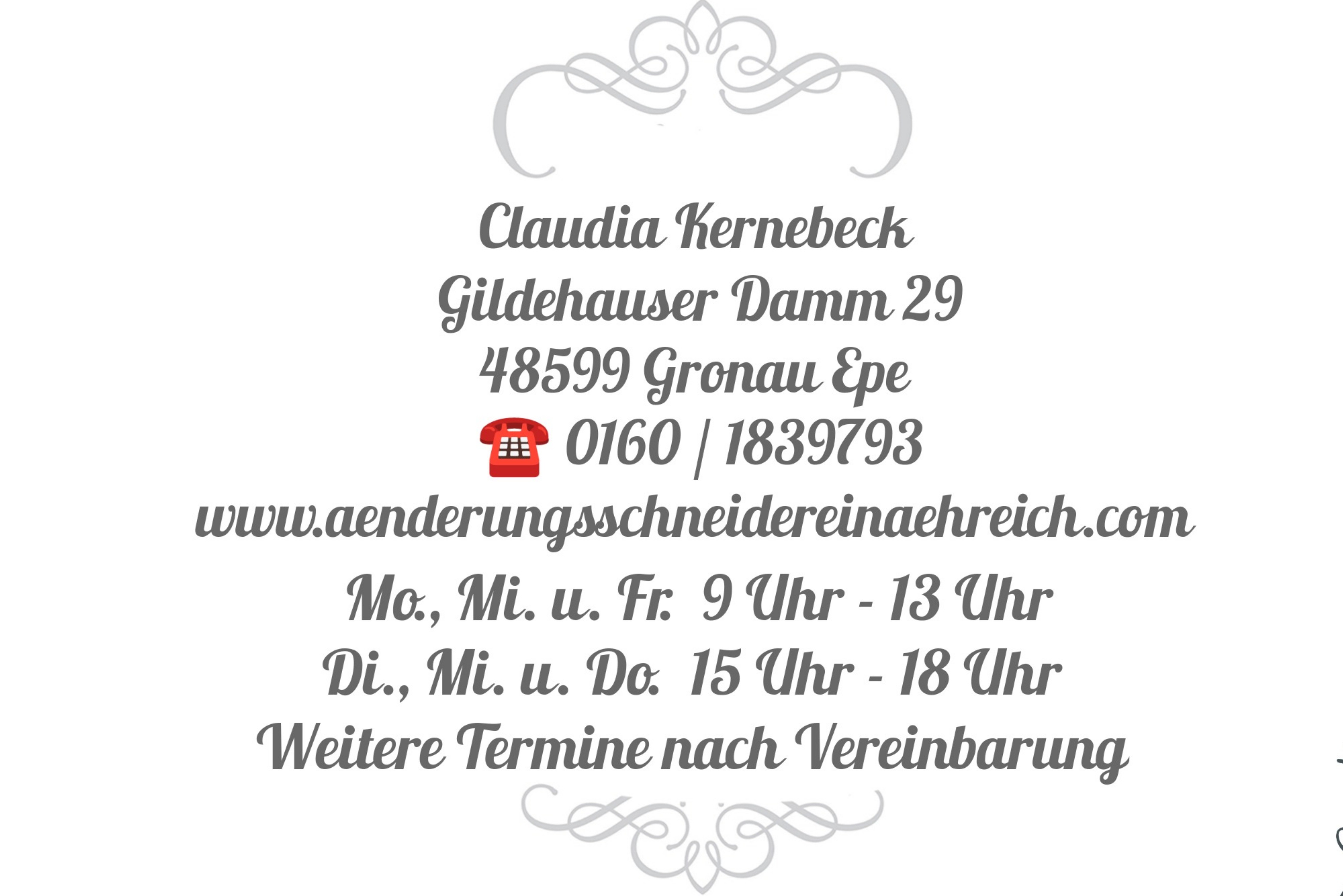 Änderungsschneiderei Nähreich