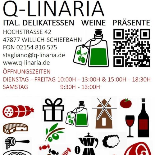 Q-LINARIA Ital. Delikatessen & Weine logo