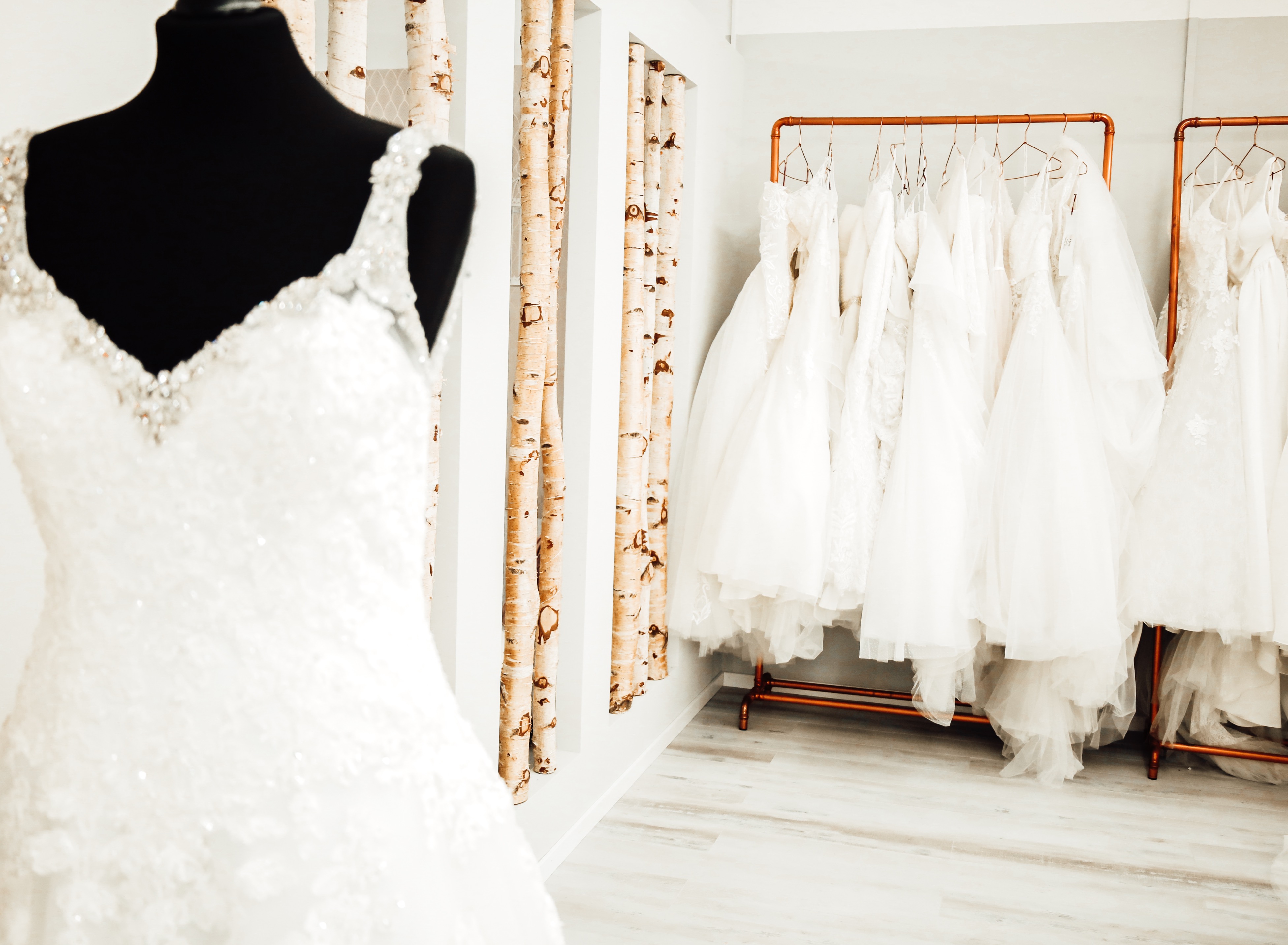 Hochzeitsliebe Brautmode