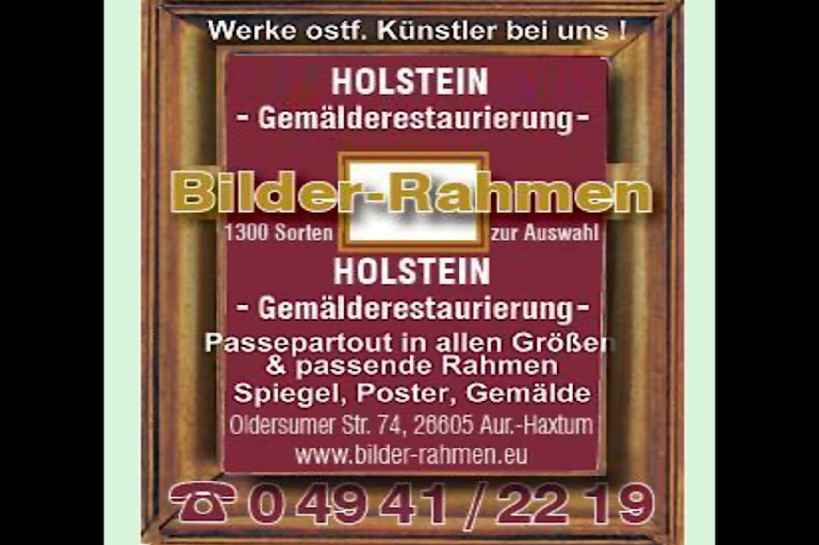 BilderRahmen Holstein