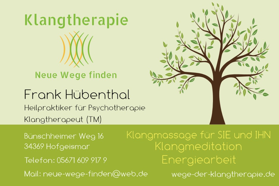 Praxis für Psychotherapie / neue-wege-finden / Klangtherapie