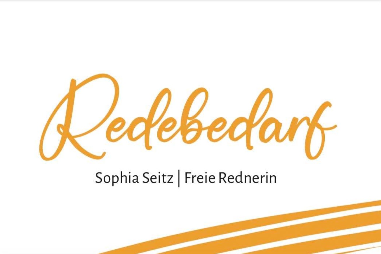 Redebedarf - Freie Rednerin