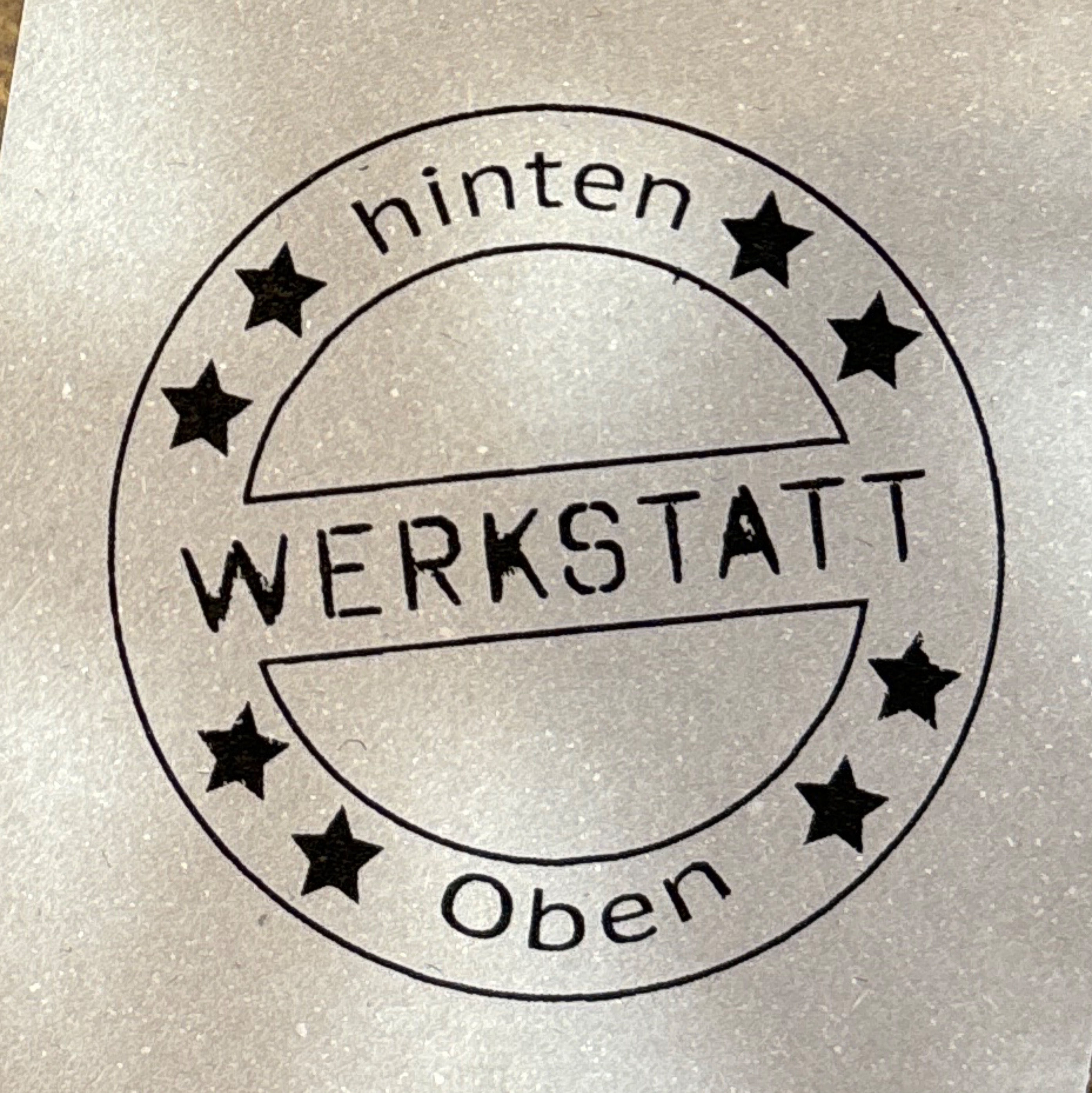 Werkstatt hinten oben