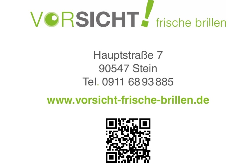 Vorsicht! frische brillen