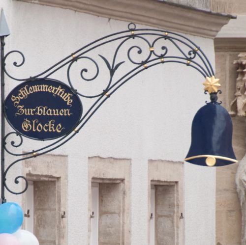 Metzgerei " Zur blauen Glocke" logo